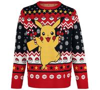 Pokémon Pikachu Weihnachtspullover multicolor in XS