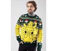 Pokémon - Pikachu Xmas Knit - Pullover - Mehrfarbig - XXL - 50% Baumwolle, 50% Polyacryl,Strickwaren Mehrfarbig XXL