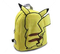 Pokémon Plüschrucksack Mini Pikachu für Kinder, 26 x 20 x 12 cm, Gelb