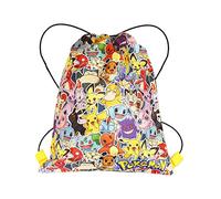 Pokémon Pokemon Schwimmtasche Kinder Kordelzugbeutel Sportschule Gymnastik oder Turnschuhe mit Glurak & Pikachu, mehrfarbig