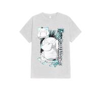 Pokémon - Psyduck Square Heather Grey - T-Shirt - Grau - XXL - 100% Baumwolle,Jersey Grau XXL