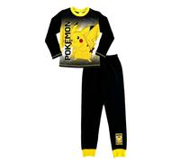 Pokemon-Pyjama für Jungen oder Mädchen mit Pikachu, Schwarz, Alter 11-12 Jahre