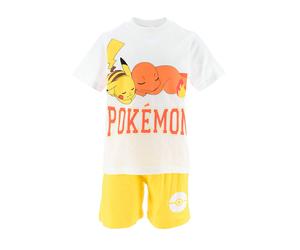 Pokémon Pyjama "Pokémon" in Weiß - Größe 104 | Kinder Waesche