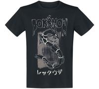 Pokémon Rayquaza T-Shirt schwarz in XXL