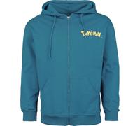 Pokémon Relaxo Männer Kapuzenjacke türkis S 60% Baumwolle, 40% Polyester Fan-Merch, Gaming