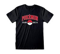 Heroes Official Pokemon Since 96 Short Sleeve T-shirt Schwarz 2XL Mann (Herstellerartikelnummer: POK01826-TSB-2XL)