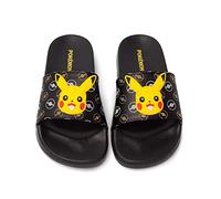 Pokemon Sliders Jungen Kinder Pikachu Sandalen Beach Dusche Schuhe Flip Flops 30