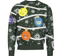 Pokémon Starter Unisex Weihnachtspullover Multicolor M