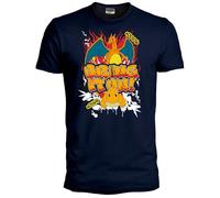 Pokémon T-Shirt für Kinder und Jugendliche Bring It On - Offizielles Kurzarmshirt aus Baumwolle mit Pikachu Figuren 3-15 Jahre - Geschenkidee für Kinder 9-11 Jahre