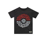 Pokémon T-Shirt | Jungen Pikachu T-Shirt | Pokeball Tshirt Für Jungen | Offizielles Pikachu Merchandise | 152