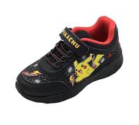Pokemon-Turnschuhe für Jungen oder Mädchen, Schwarz, Größe 13 UK, 32 EU