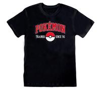 Pokemon Unisex T-Shirt für Erwachsene seit 96 (Schwarz) M