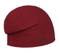 Polar Fleece Beanie by Loevenich bordeaux One Size