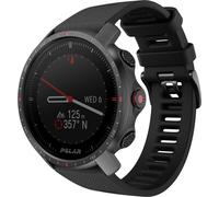 Polar Grit X Pro - Schwarz DLC - Sportuhr mit Band - Fluorkautschuk (FKM) - schwarz - Bandgröße: M/L - Anzeige 3 cm (1.2") - Bluetooth - 47 g
