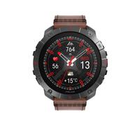 POLAR Grit X2 Pro Titan inkl. Lederarmband und Silikonarmband (inkl. USB-A Adapter) Titangehäuse inkl. Original Lederarmband Braun