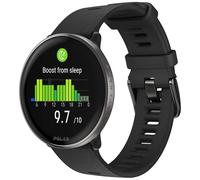Polar Sportuhr Ignite 3 Titanium – GPS, AMOLED-Display, Schlafanalyse – Silikon 43 mm S/L Schwarz