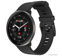 Polar Ignite 3 Titanium GPS Fitnessuhr - Schwarz (Silikonarmband) one size