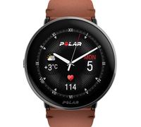 Polar Ignite 3 Titanium Leather Sportuhr 43mm M/L Braun