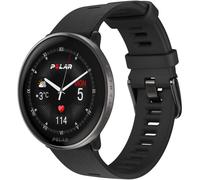 POLAR Ignite 3 Titanium Silikon Schwarz GPS Fitness Sportuhr