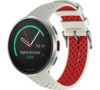 Polar GPS-Sportuhr Pacer Pro – Pulsuhr & Smartwatch mit Schlafüberwachung – S-L weiß/rot