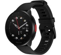 Polar Pacer - GPS-Laufuhr - sehr schneller Prozessor - Ultraleicht - helles Display - griffige Tasten - personalisiertes - Pulsmesser - Musiksteuerung, Night Black, S-L