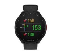 Polar Pacer - GPS-Laufuhr - sehr schneller Prozessor - Ultraleicht - helles Display - griffige Tasten - personalisiertes - Pulsmesser - Musiksteuerung, Night Black, S-L