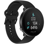 Polar Unite Black S-L Silikonarmband mit Dornschließe