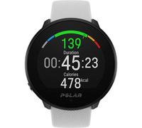 Polar Unite White S-L Silikonarmband mit Dornschließe