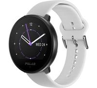 Polar Unite White S-L Silikonarmband mit Dornschließe