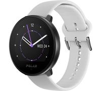Polar Unite White S-L Silikonarmband mit Dornschließe
