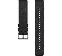 Polar Unisex-Erwachsene 20 mm Armband (kompatibel mit Unite, Ignite und Pacer Serie), Schwarz, S/M, 20mm