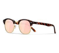 Polarisierte Halbrahmen Sonnenbrille Vintage Retro Classic UV400