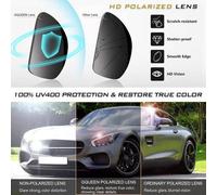 Polarisierte Piloten Sonnenbrille UV400 für Herren Damen