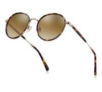 Polarisierte Retro Runde Damen Herren Sonnenbrille UV400