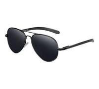 Polarisierte Sonnenbrille Herren Damen Vintage Metallrahmen UV400