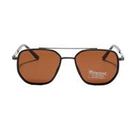 Polarisierte Sonnenbrille, quadratischer Rahmen, leichte polarisierte Sonnenbrille, Schutzbrille für Männer, Outdoor-Reisen, Musikfestival, Hochzeitsfeier, Se référer au descriptif