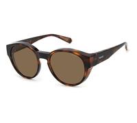 POLAROID ANCILLARIES Brille PLD 9017/S Größe 55-20 mm Havana polarisiert