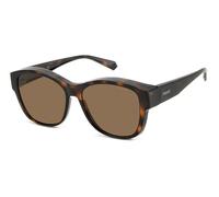 POLAROID ANCILLARIES Brille PLD 9019/S Größe 58-16 mm Havana polarisiert