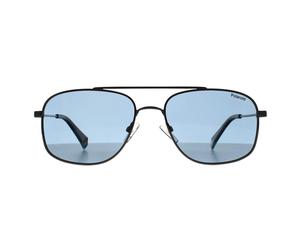 Polaroid Aviator Herren Ruthenium Blau Polarisiert PLD 6235/S/X Einheitsgröße