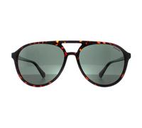 Polaroid Aviator Unisex Havanna Grün Polarisiert PLD 4162/S Einheitsgröße
