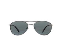 Polaroid Aviator Womens Ruthenium Grau Polarisierte Sonnenbrille Einheitsgröße