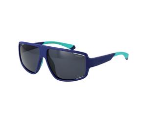 Polaroid Blaue Plastiksonnenbrille Einheitsgröße