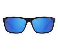 POLAROID Brille PLD 2121/S Größe 58-15 mm Matte Schwarz Blau polarisiert