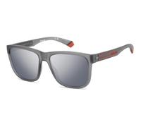 POLAROID Brille PLD 2155/S Größe 57-17 mm Matte Grau polarisiert