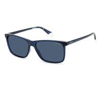 POLAROID Brille PLD 4137/S Größe 58-15 mm Blau polarisiert