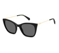 POLAROID Brille PLD 4144/S/X Größe 52-21 mm Schwarz polarisiert