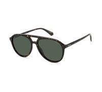POLAROID Brille PLD 4162/S Größe 56-16 mm Havana polarisiert