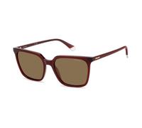 Polaroid Damen PLD 4163/S LHF/SP Gläser SONNENBRILLEN Polycarbonat Bordeaux Braun Quadratisch Polarisiert