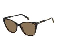 POLAROID Brille PLD 4181/S Größe 56-16 mm Havana/Eye size: 56 - Bridge size: 16