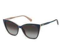 POLAROID Brille PLD 4181/S Größe 56-16 mm Teal Rosa/Eye size: 56 - Bridge size: 16